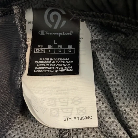 NWOT grey warm up pants / light sweats - Picture 3 of 3